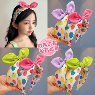 发饰蝴蝶结发箍可爱多巴胺发箍碎发发箍可爱女儿的发箍儿童节
