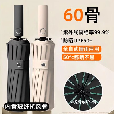 【10年不坏】不惧台风晴雨两用伞