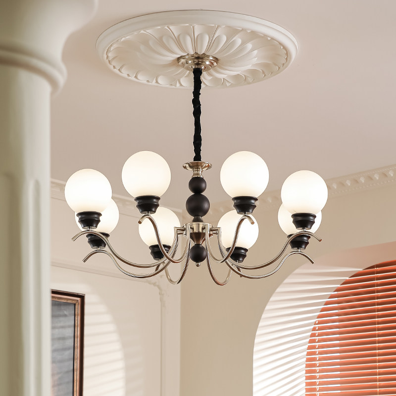 宝兮 客厅吊灯法式复古中古风大厅主灯现代简约美式高端餐厅灯具,家装灯饰光源,客厅吊灯,淘宝优惠券,粉丝福利购,淘宝优惠卷