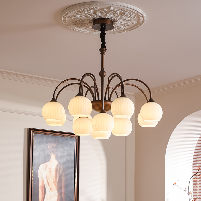 南洋风创意高端vintage客厅吊灯