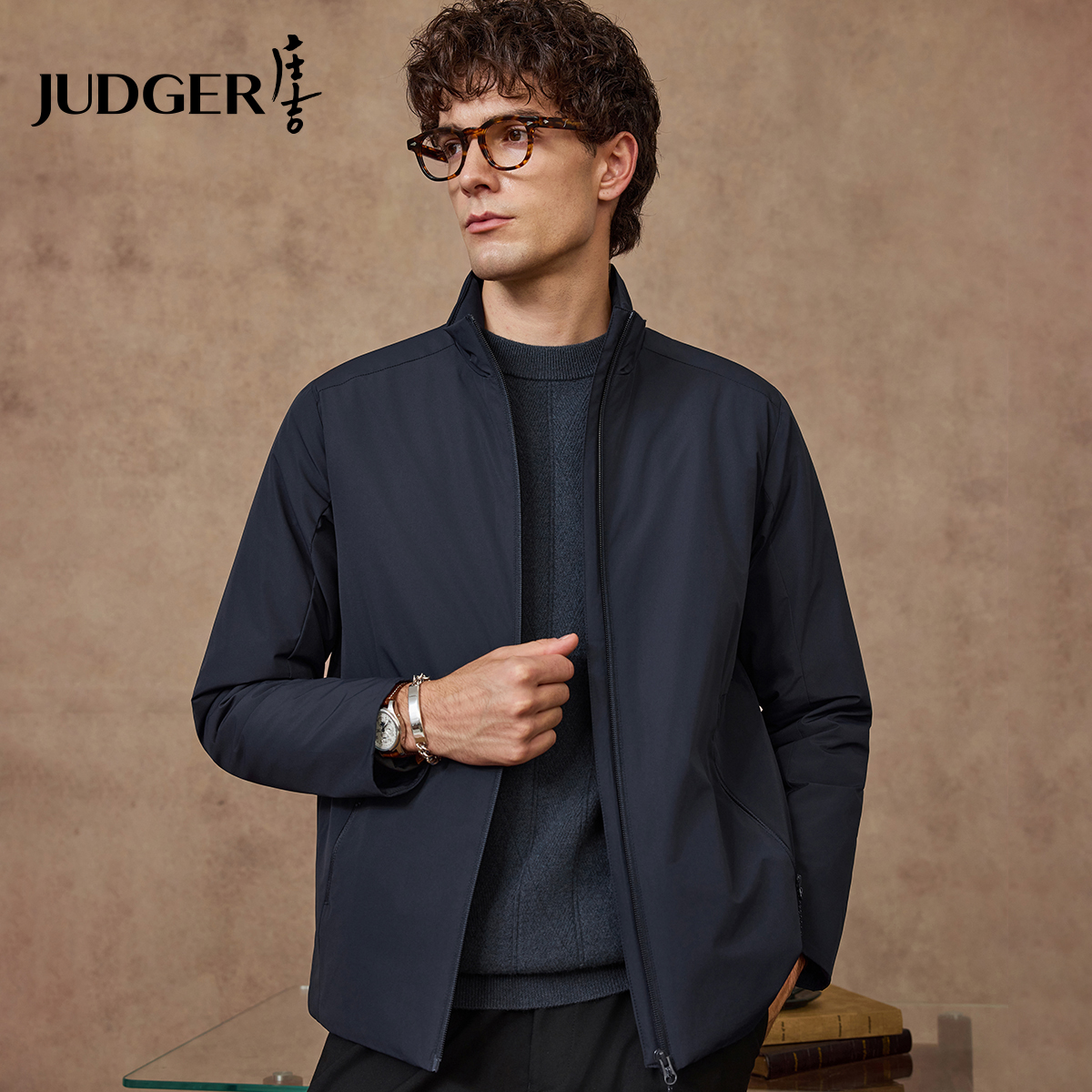 【轻量通勤】庄吉3M新雪丽棉棉服2025秋冬款立领夹克保暖棉衣外套