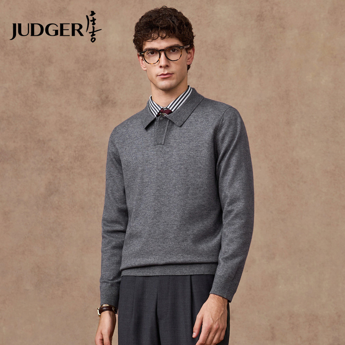 【含羊毛】庄吉男士毛衣2026春新款T恤海鸥领POLO衫通勤男装,男装,针织衫/毛衣,淘宝优惠券,粉丝福利购,淘宝优惠卷