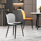 简约餐椅轻奢椅子家用靠背椅A北欧餐桌椅休闲椅咖啡椅酒店凳子