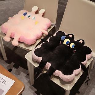 用坐垫 坐垫屁股垫椅垫带绑带学生宿舍办公室护腰久坐不累加厚冬季