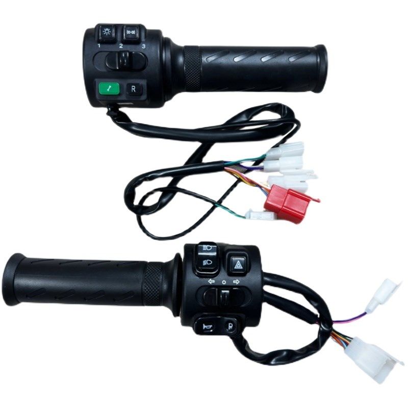 电动车防水小猴子改装开关大牛小大牛n7调速转把一体开关哈铃g63