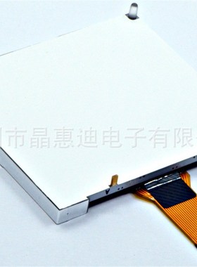 LCD点阵/128128液晶屏/2.2寸竖屏/FSTN/负显/并口/黑色显示屏