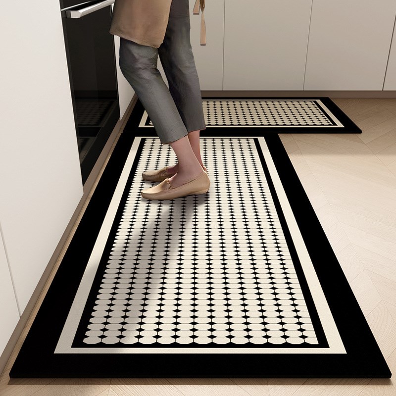 厨房地垫防滑防油耐脏免洗吸水脚垫地毯垫防水地面铺垫地贴