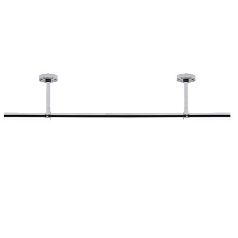 厚2mm32管304 晾衣架固定支架阳台晒衣吊挂不锈钢杆式凉衣杆顶装