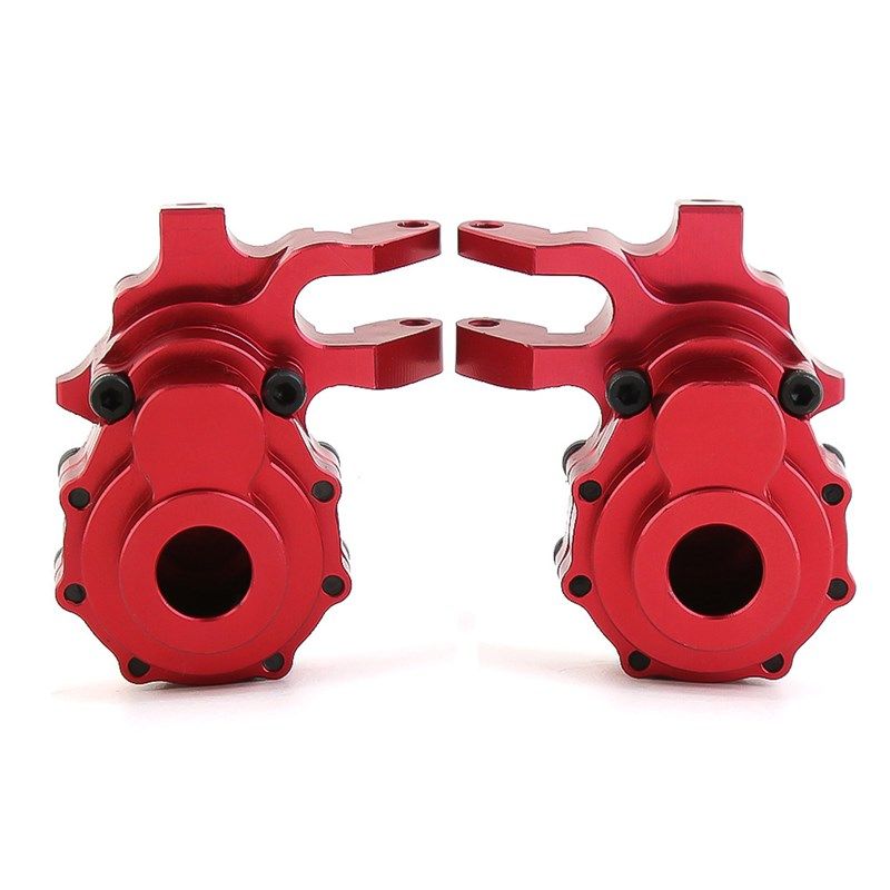 Traxxas TRX4 TRX6攀爬车 金属铝合金前转向杯内盖+外盖替换#8252