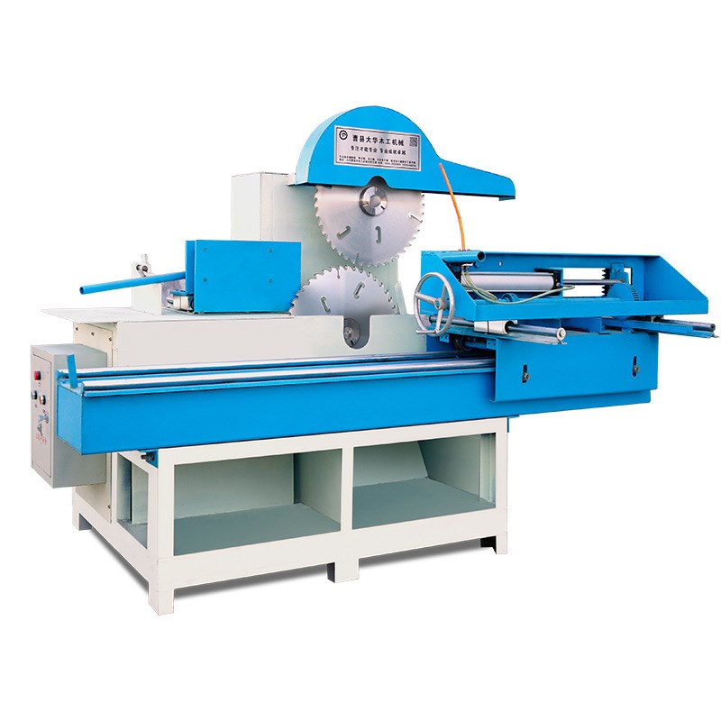 生产圆木推台锯 木工推台锯 原木开料锯全自动木工圆木开片锯