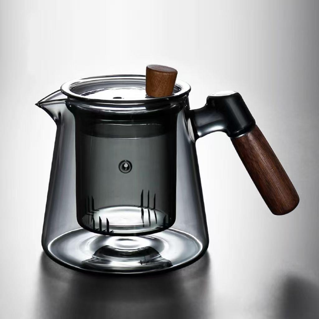 茶水分离玻璃茶壶耐温茶具套装电陶炉用烧水养生壶煮老人专用