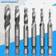 六角柄钻攻一体复合丝攻 丝锥钻头 螺旋机用高速钢4341公制丝锥