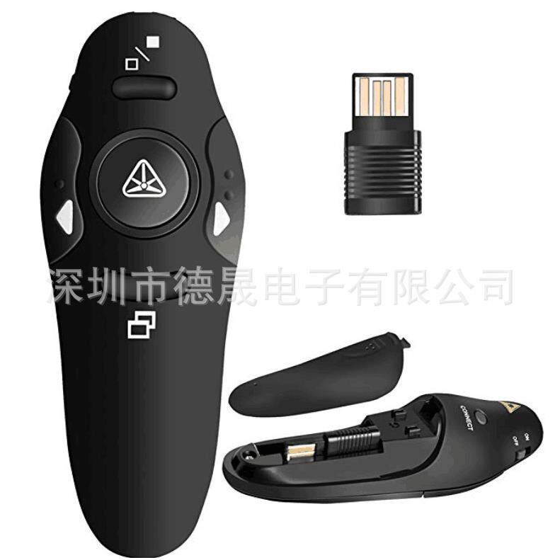 激光翻页笔 无线PPT翻页演示器 无线翻页简报器 亚马逊源头工厂