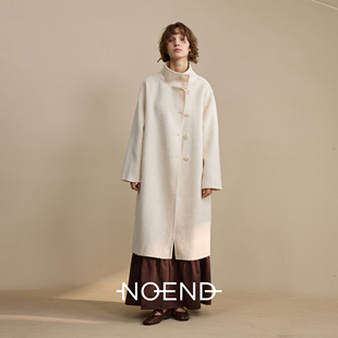 定制长毛羊毛大衣长款 升级版 爆款 NOEND24AW