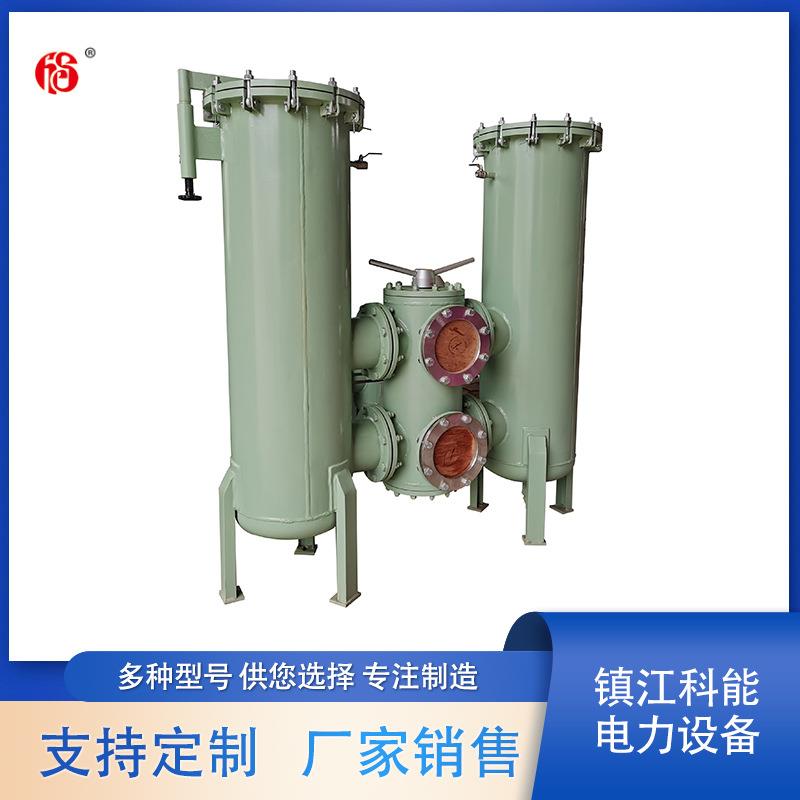 廠家定制生產(chǎn)YLH系列一體不銹鋼板材雙聯(lián)切換獨立雙桶式油過濾器