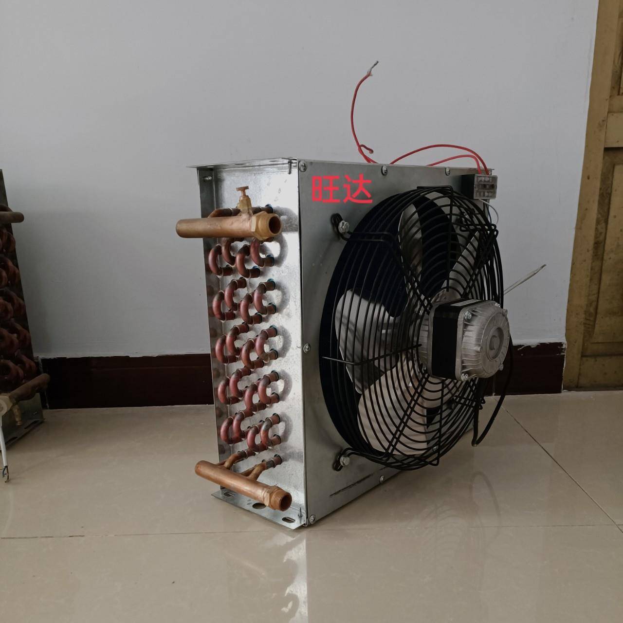 优惠热销铜管水温暖风机散热器蒸发式换热器空调表冷器源头厂货