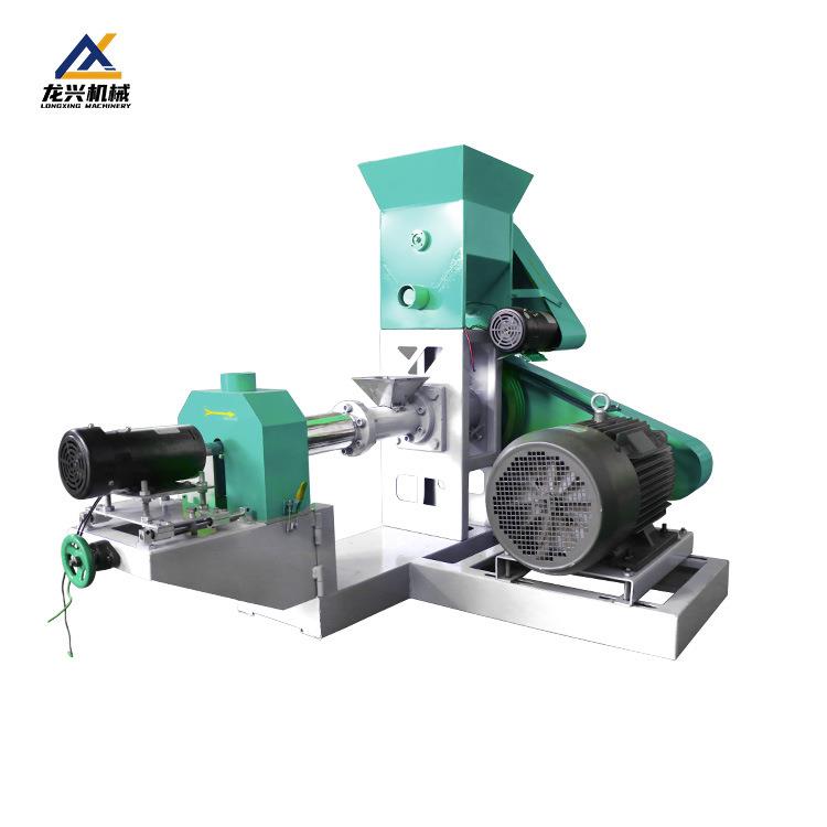 家用猫粮狗粮饲料膨化机设备宠粮饲料膨化机水产鱼食浮水料颗粒