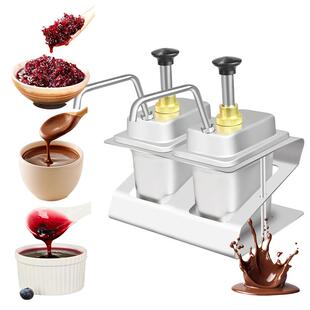 果酱泵机果酱草莓酱出料器单缸加果酱泵器双缸不锈钢果酱泵挤果酱