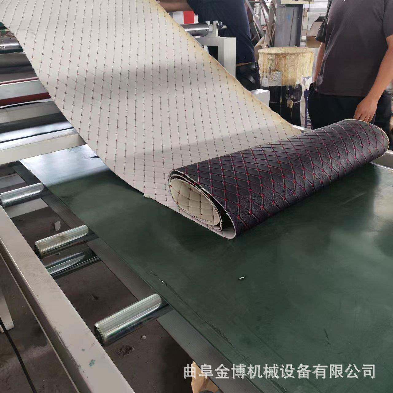 XPE海绵防滑底板革涂胶复合机泡棉海绵皮革珍珠棉毛毡复合机