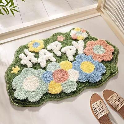 地垫多巴胺卫生间吸水脚垫家用厕所门口浴室垫子地毯卫浴入户进门