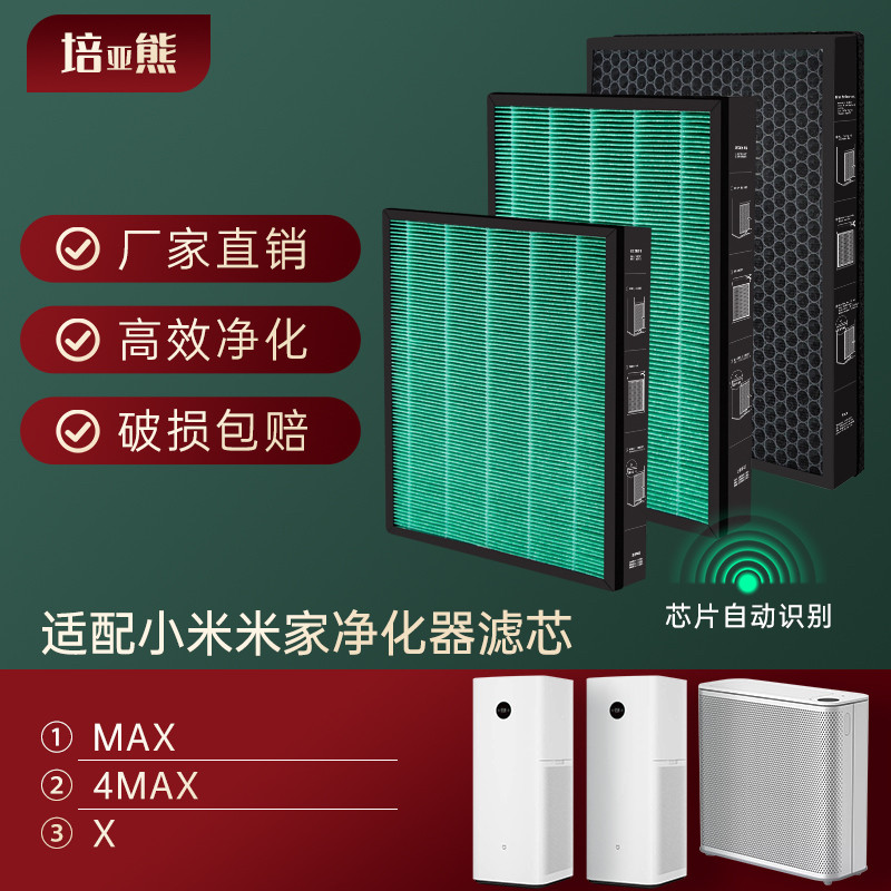 适配小米米家4MAX空气净化器滤芯