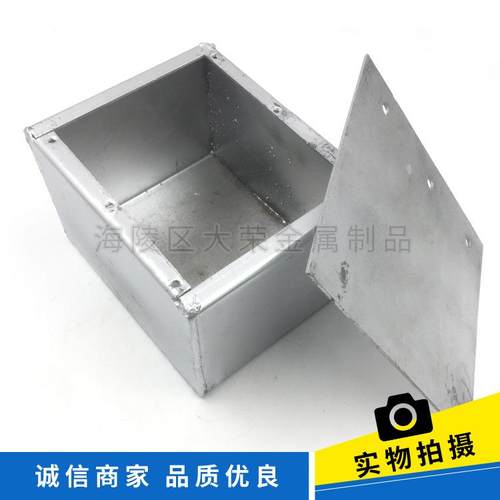 180*150*120人防密闭接线盒 防护人防备案 热镀锌密闭盒金属线箱