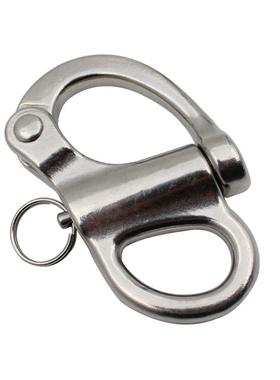 304 316不锈钢固定弹簧卸扣 snap shackle 手拉快挂卸扣 自锁卸扣