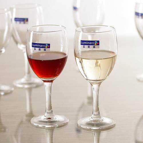 乐美雅红璃杯家酒萄用高脚香5975槟杯6祇创意水晶玻葡酒杯醒酒器