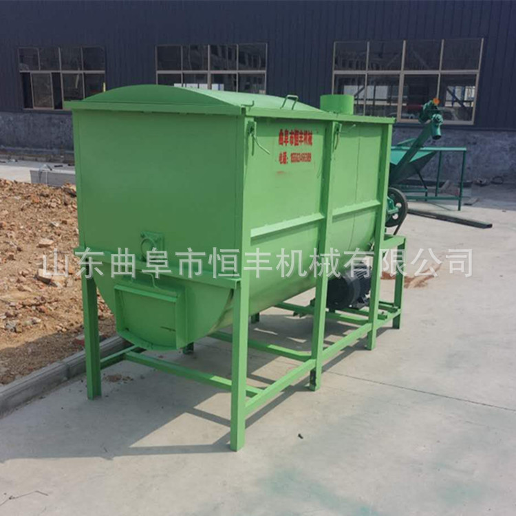 鸡鸭鹅养殖饲料混合机 卧式颗粒搅拌机 化工原料混色机