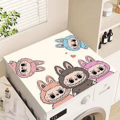 2025新款滚筒洗衣机硅藻泥台面保护垫家用防水防晒冰箱防尘罩盖巾
