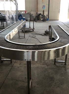 厂家供应U型转弯直行网链输送机不锈钢耐腐蚀耐高温 304输送机