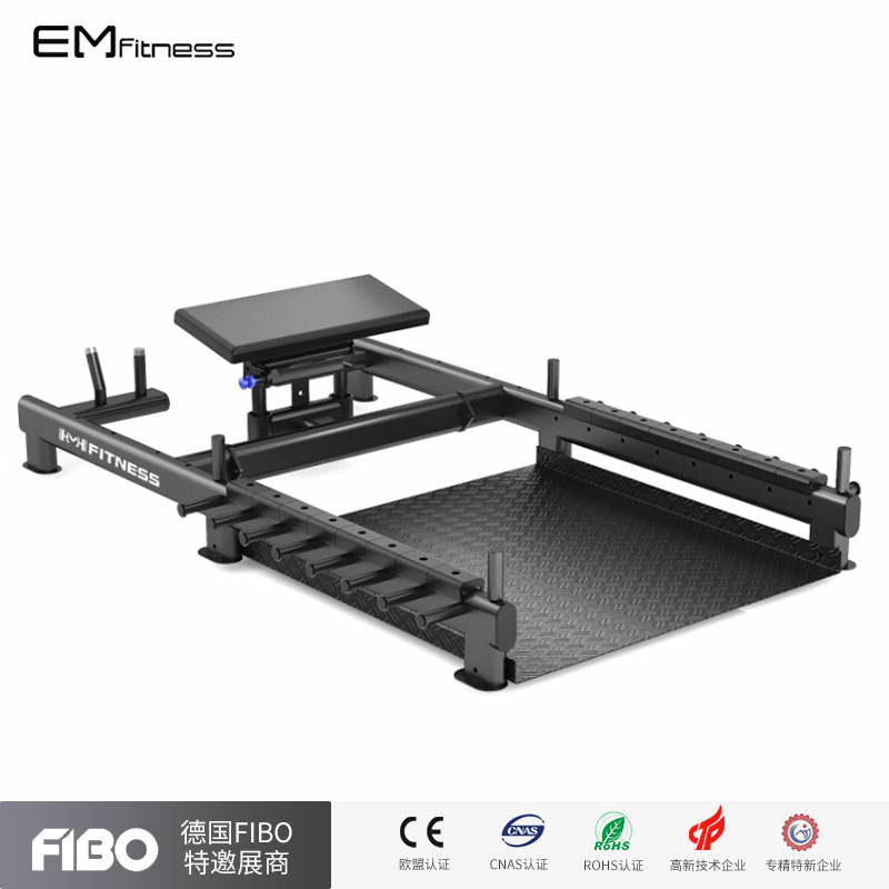 臀推机健身房腰腹核心一体多功能臀冲器械商用臀部臀桥训练器
