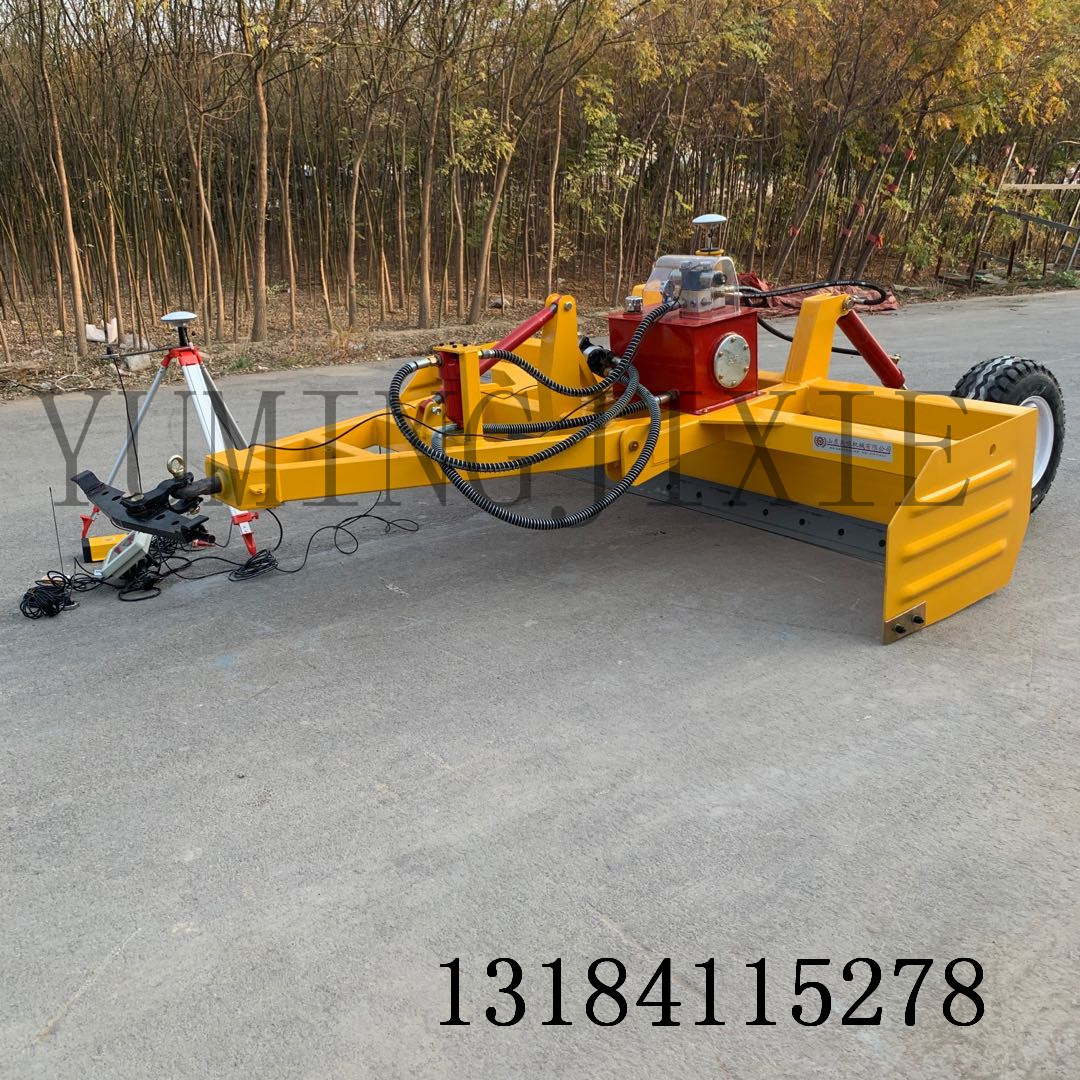 激光平地仪带深松铲 四轮带的整地机土地翻新农田坡地修整