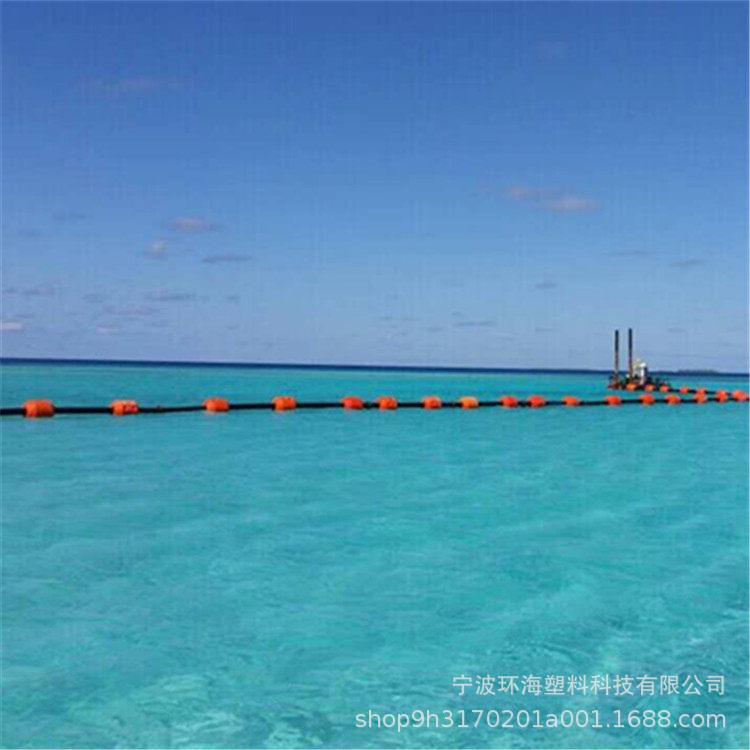 长度900mmpe桶夹管浮漂浮球 橡胶软管用管道浮桶 LLDPE浮体