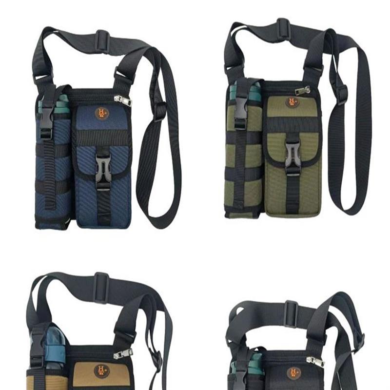 念念严选户外单肩包华驰男士斜挎包休闲旅游水u壶包男女通用小背