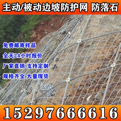 若渝主动被动边坡防护网源头厂家