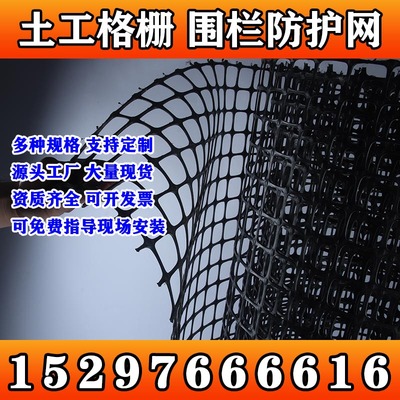 塑料网养殖网围栏土工格栅