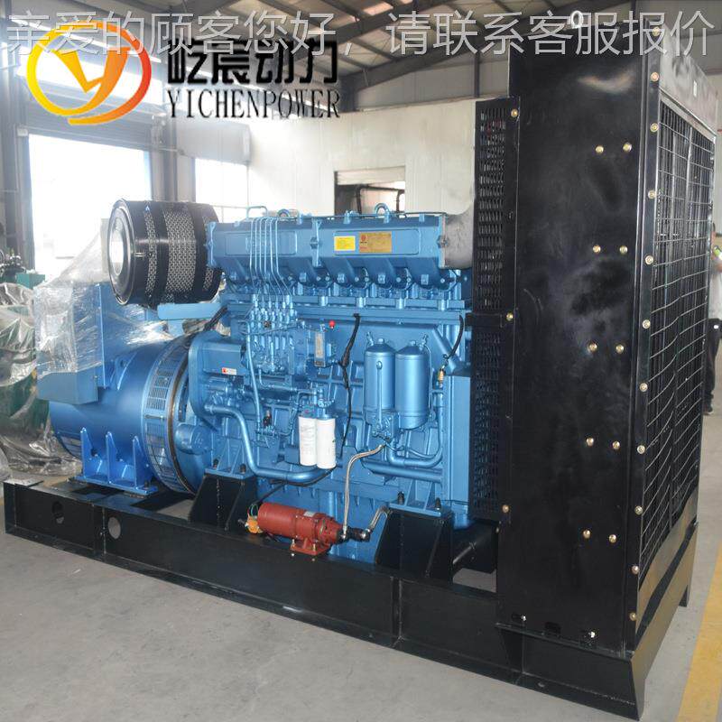 潍600k柴w柴油发电机 60千瓦潍移0动式发电机柴 潍柴动YC-WC600力