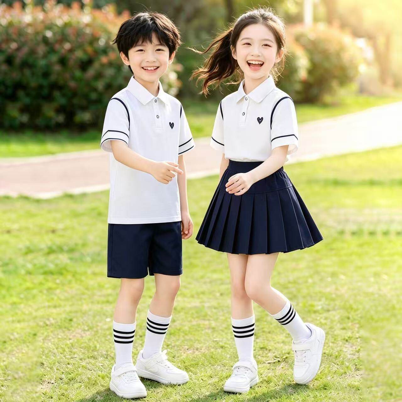 六一英伦风幼儿园小学生校演出服