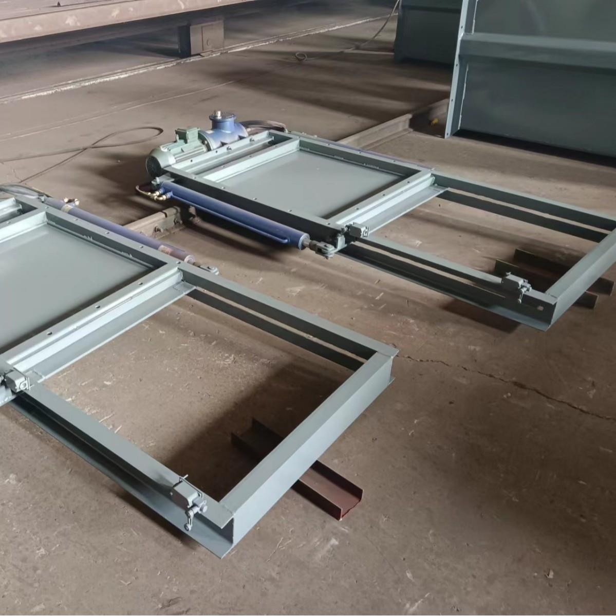 电液动插板阀400*400仓底插板阀物料截止阀密封闸阀