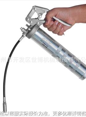 单手操作黄油枪LAGH 400单手轻松注填润滑脂 可重复填充