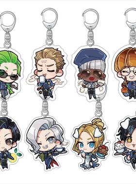 亚克力钥匙扣 亚克力挂件 SGPD collaboration cafe 钥匙扣挂件