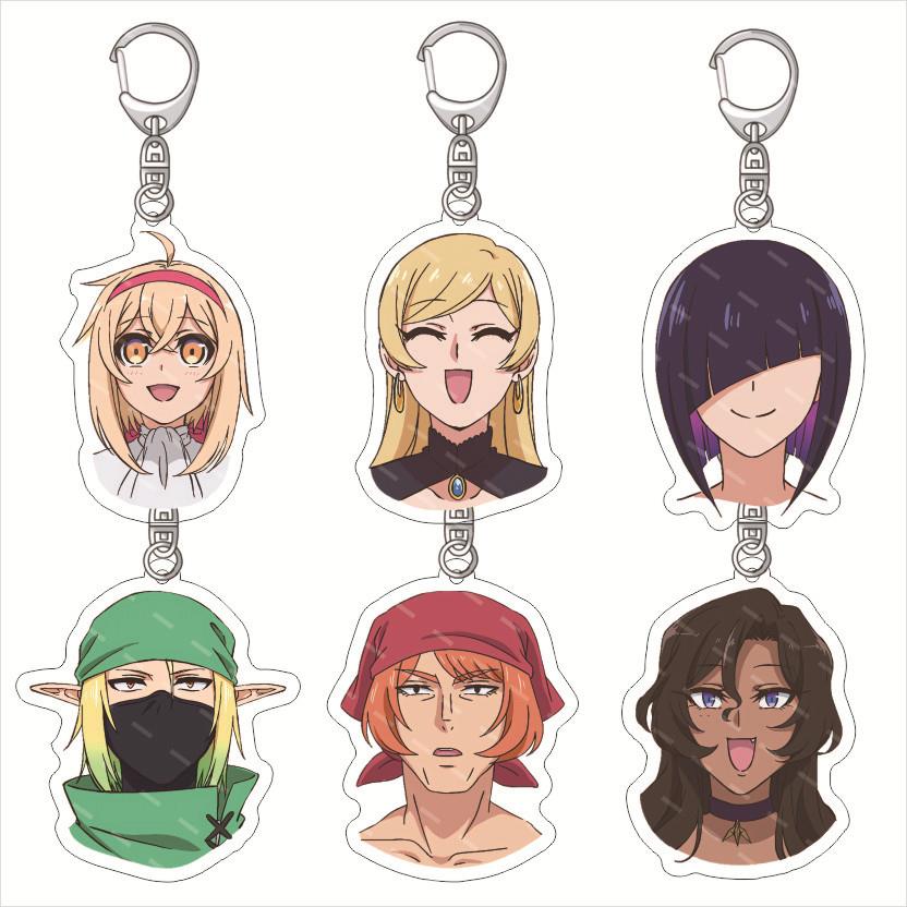 凹凸魔女的亲子日常 亚克力钥匙扣 艾丽莎 薇奥拉 动漫亚克力挂件