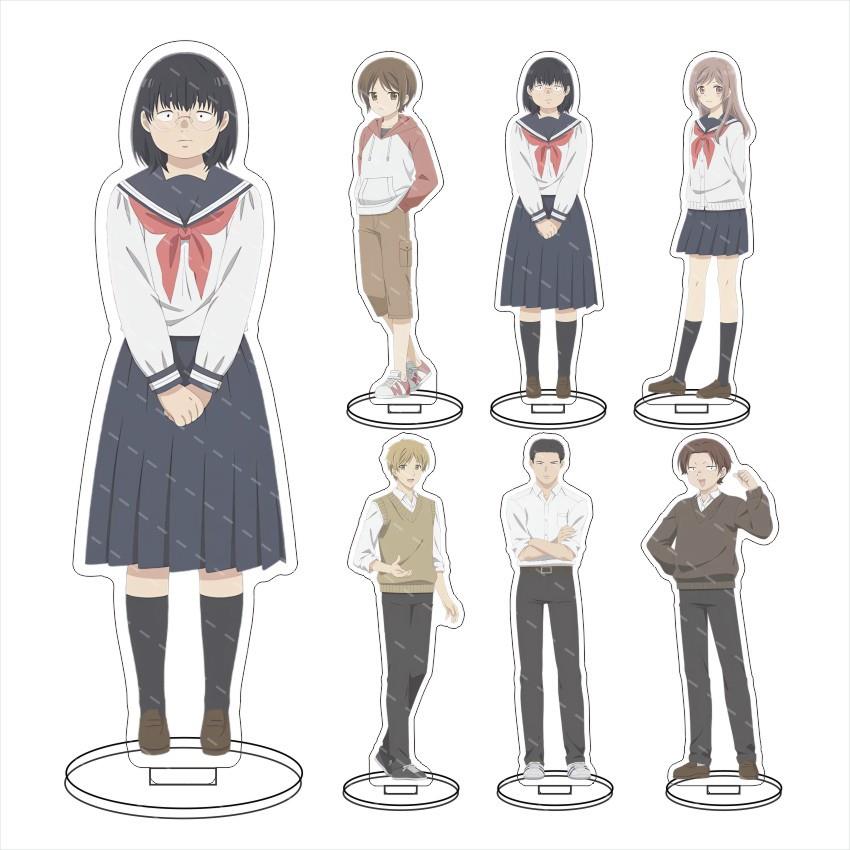 为丑女献上花束 亚克力大立牌 田端花 动漫丑女的花束 亚克力摆件