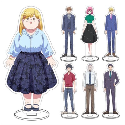 胖子与爱情以及过错！亚克力大立