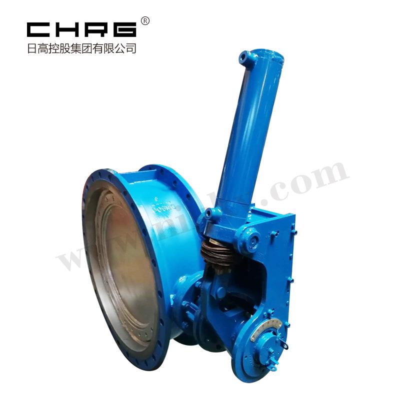 液动硬密封蝶阀D74H-2.5液动推杆三偏心蝶阀液动多层次蝶阀