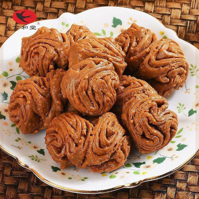 安徽特产老字号狮子头麻花网红手工糕点酥脆香早餐小吃休闲零食