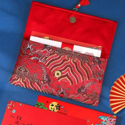 红包结婚专用高档改口费回礼红包随份子闺蜜婚礼万元布艺高级喜包