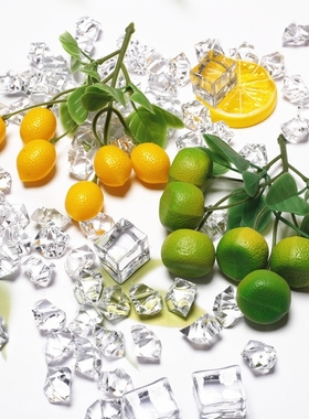 奶油胶diy手工材料夏天仿真清爽冰块树脂小配件自制手机壳滴胶