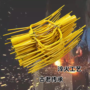 春耕粪叉子农用钢叉草叉泥叉四股叉多股叉叉子扁头耙子落叶叉铁叉